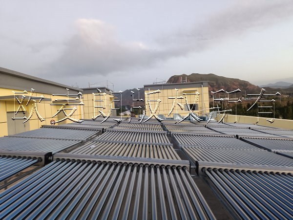 甘肅某廠熱水預加熱