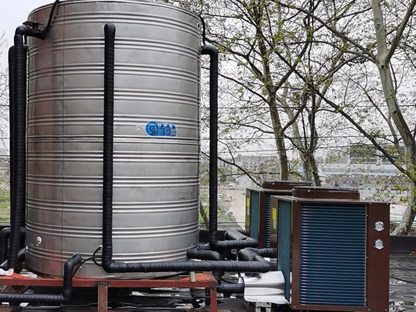 【商用空氣能】儀征倉橋賓館30個房間空氣源熱水系統(tǒng)